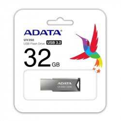 USB Преносима памет ADATA 32GB UV350 USB 3.2 Gen1-Flash Drive Silver