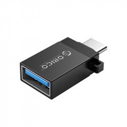 USB кабел Orico Адаптер Adapter OTG USB3.0 AF to Type-C - CBT-UT01-BK