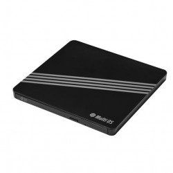 LG GPM1NB10 Ultra Slim External DVD-RW, Super Multi, Double Layer, Smartfone, TV connectivity, USB on-the-go, Black