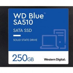 SSD Твърд диск WD Blue SA510 SSD 250GB SATA III 6Gb/s cased 2.5inch 7mm internal single-packed