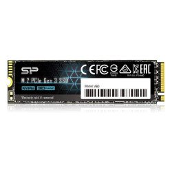 SSD Твърд диск SILICON POWER A60 M.2-2280 PCIe Gen 3x4 NVMe 256GB