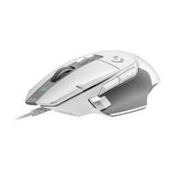 Мишка LOGITECH Геймърска мишка Logitech, G502 X, Оптична,  Жична, USB, Бяла