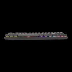 Клавиатура SBOX WHITE SHARK GK-2106 :: Геймърска TKL клавиатура Commandos, механична, червени суичове, черна