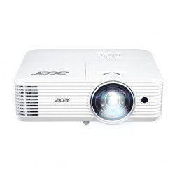Мултимедийни проектори ACER Projector H6518STi, DLP, Short Throw, 1080p (1920x1080), 3,500 ANSI Lumens, 10000:1, 3D ready, Wireless dongle included, 2xHDMI, VGA in, Audio in/out, DC Out (5V/1A,USB Type A), RS232, Speaker 3W, White