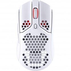 Клавиатура KINGSTON Геймърска мишка HyperX Pulsefire Haste, Wireless, RGB, USB, Бял