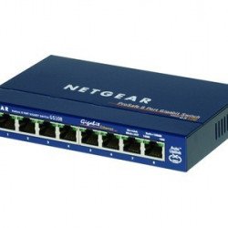 Мрежово оборудване NETGEAR Gigabit Switch 8xRJ45 10/100/1000 8port Lifetime Warranty EN