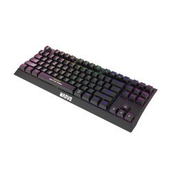 Клавиатура MARVO безжична механична геймърска клавиатура Wireless Gaming Mechanical keyboard KG953W - Bluetooth 5.0, Blue switches, 87 keys TKL