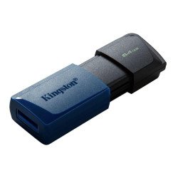 USB Преносима памет KINGSTON USB памет KINGSTON DataTraveler Exodia M, 64GB, USB 3.2 Gen 1, Черна