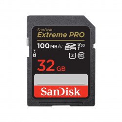 Флаш памет SANDISK Карта памет SANDISK Extreme PRO SDHC, 32GB, UHS-1, Class 10, U3, 90 MB/s