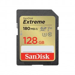 Флаш памет SANDISK Карта памет SANDISK Extreme SDXC, 128GB, UHS-1,Class 10, U3, V30, 90 MB/s