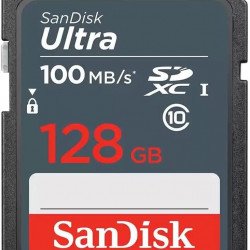 Флаш памет SANDISK Карта памет SANDISK Ultra SDXC, 128GB, Class 10 UHS-I, 100 Mb/s