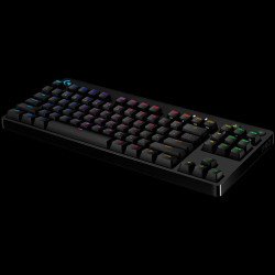 Клавиатура LOGITECH G PRO TKL Corded Mechanical Gaming Keyboard - BLACK - US INT L - USB - CLICKY