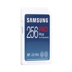 Флаш памет SAMSUNG 256GB SD PRO Plus + Reader, Class10, Read 160MB/s - Write 120MB/s