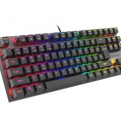 Клавиатура GENESIS Mechanical Gaming Keyboard Thor 303 TKL RGB Backlight Red Switch US Layout Black