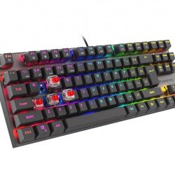 Клавиатура GENESIS Mechanical Gaming Keyboard Thor 303 TKL RGB Backlight Red Switch US Layout Black
