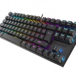 Клавиатура GENESIS Mechanical Gaming Keyboard Thor 303 TKL RGB Backlight Red Switch US Layout Black