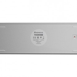 Клавиатура GENESIS Mechanical Gaming Keyboard Thor 660 Wireless RGB Backligtht Gateron Red White