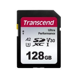 Флаш памет TRANSCEND 128GB SD Card UHS-I U3 A2 Ultra Performance
