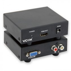Кабел / Преходник VCOM Преобразувател Converter VGA to HDMI - DD491