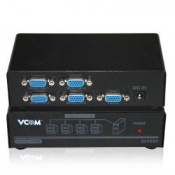 Кабел / Преходник VCOM Сплитер VGA Splitter 1x4 - DD134