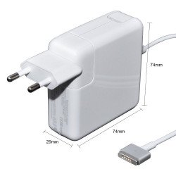 USB захранващ адаптер MAKKI зарядно за лаптоп заместител Laptop Adapter Apple - 16.5V 3.65A 60W T tip G2 MagSafe2 - MAKKI-NA-AP-34