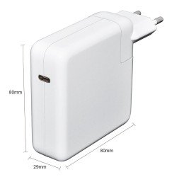 USB захранващ адаптер MAKKI зарядно за лаптоп заместител Laptop Adapter Apple - 87W TYPE-C With USB-C Cable - MAKKI-NA-AP-38