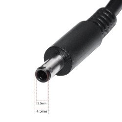USB захранващ адаптер MAKKI зарядно за лаптоп заместител Laptop Adapter DELL 19.5V 4.62A 90W 4.5x3.0mm black - MAKKI-NA-DE-14