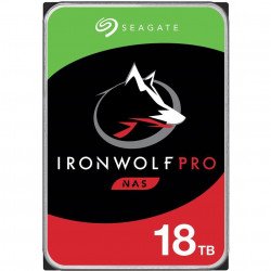 SEAGATE Ironwolf PRO Enterprise NAS HDD 18TB 7200rpm 6Gb/s SATA 256MB cache 3.5inch 24x7 for NAS and RAID Rackmount systems BLK