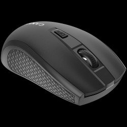 Мишка CANYON MW-7, 2.4Ghz wireless mouse, 6 buttons, DPI 800/1200/1600, with 1 AA battery ,size 110*60*37mm,58g,black