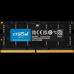 RAM памет за лаптоп CRUCIAL 32GB DDR5-4800 SODIMM CL40 (16GBit)
