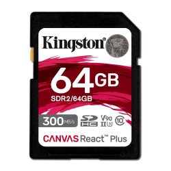 Флаш памет KINGSTON Карта памет Kingston Canvas React SDXC 64GB, UHS-II