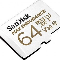Флаш памет SANDISK Карта памет SANDISK High Endurance, micro SDHC UHS-I, A1, 64GB, Class 10, SD Адаптер