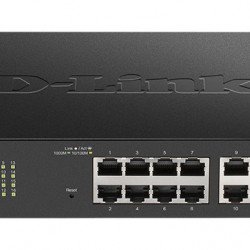 Мрежово оборудване DLINK Суич D-Link DGS-1100-16V2, 16 портов 10/100/1000 Gigabit Smart Switch, управляем