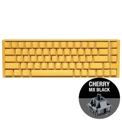 Клавиатура DUCKY Геймърскa механична клавиатура Ducky One 3 Yellow SF 65, Cherry MX Black суичове