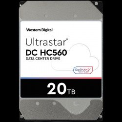 Хард диск WD HDD Server WD/HGST ULTRASTAR DC HC560 (3.5  , 20TB, 512MB, 7200 RPM, SATA 6Gb/s, 512E SE NP3), SKU: 0F38785