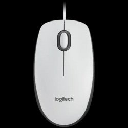 Мишка LOGITECH M100 Corded Mouse-WHITE