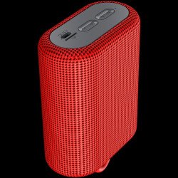 Колонка CANYON BSP-4 Bluetooth Speaker, BT V5.0, BLUETRUM AB5365A, TF card support, Type-C USB port, 1200mAh polymer battery, Red, cable length 0.42m, 114*93*51mm, 0.29kg