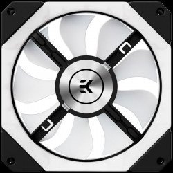 Охладител / Вентилатор EKWB EK-Quantum Impulse 120 D-RGB - Black (400-1800rpm), 120mm ARGB fan, 4-pin PWM, VAPO bearing and Magnetic Levitation motor, Rubber Dampers, Daisy Chain, 24.3dBA (max. RPM)