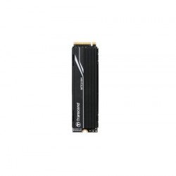 SSD Твърд диск TRANSCEND 1TB, M.2 2280, PCIe Gen4x4, NVMe, 3D TLC, with Dram(Metal Heatsink)