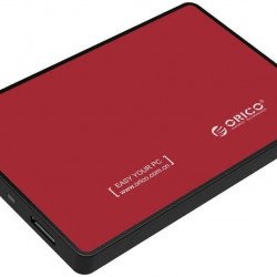 SSD Твърд диск ORICO Външна кутия за диск Storage - Case - 2.5 inch USB3.0 RED - 2588US3-V1-RD