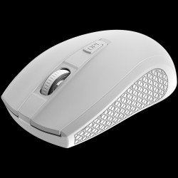 Мишка CANYON MW-7, 2.4Ghz wireless mouse, 6 buttons, DPI 800/1200/1600, with 1 AA battery ,size 110*60*37mm,58g,white