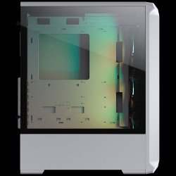 Кутии и Захранвания COUGAR Archon 2 Mesh RGB (White), Mid Tower, Mini ITX / Micro ATX / ATX, USB 3.0 x 2, USB 2.0 x 1, Mic x 1 / Audio x 1, RGB Button, 3mm Tempered Glass