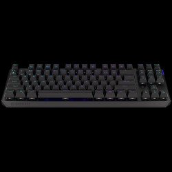 Клавиатура Endorfy Thock TKL Wireless Red Gaming Keyboard, Kailh Box Red Mechanical Switches, Double Shot PBT Keycaps, ARGB, Hot-swappable switches, Connections: BT/2.4GHz/USB, 2 Year Warranty