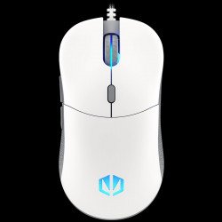 Мишка ENDORFY GEM Plus Onyx White Gaming Mouse, PIXART PAW3370 Optical Gaming Sensor, 19000DPI, 67G Lightweight design, KAILH GM 8.0 Switches, 1.8M Paracord Cable, PTFE Skates, ARGB lights, 2 Year Warranty
