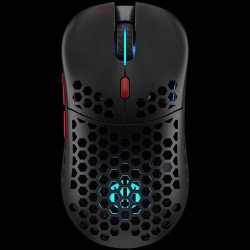 Мишка ENDORFY LIX Plus Wireless Gaming Mouse, PIXART PAW3370 Optical Gaming Sensor, 19000DPI, 69G Lightweight design, KAILH GM 8.0 Switches, 1.6M Paracord Cable, PTFE Skates, ARGB lights