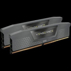 RAM памет за настолен компютър CORSAIR DDR5, 6000MT/s 64GB 2x32GB DIMM, Unbuffered, 30-36-36-76, Std PMIC, AMD EXPO, VENGEANCE DDR5 Black Heatspreader, Black PCB, 1.4V