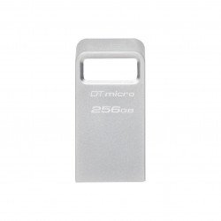 USB Преносима памет KINGSTON USB памет KINGSTON DataTraveler Micro, 256GB, USB-A 3.2 Gen 1, Сребрист