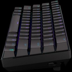 Клавиатура Endorfy Thock Compact Wireless Red Gaming Keyboard, Kailh Red Mechanical Switches, Double Shot PBT Pudding Keycaps, RGB, USB, 2 Year Warranty