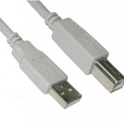 Кабел / Преходник VCOM Кабел USB 2.0 AM / BM - CU201-5m