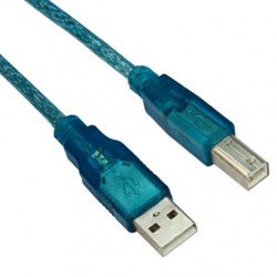 Кабел / Преходник VCOM Кабел USB 2.0 AM / BM - CU201-TL-5m